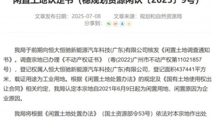 恒大汽车“失乐园”